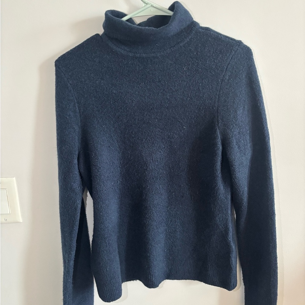 Abercrombie Navy Blue Turtleneck Sweater